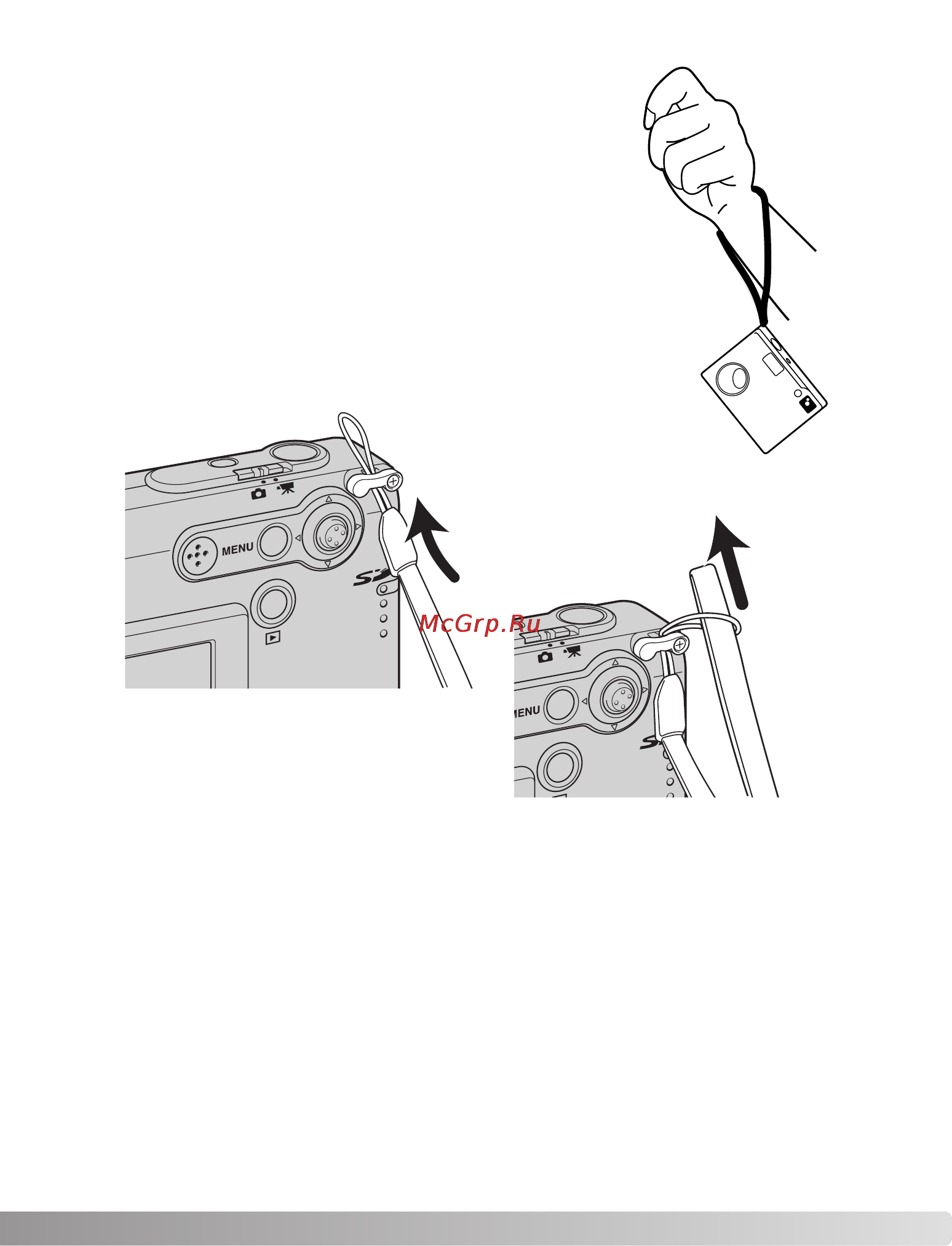 Konica Minolta Dimage X21 [17/112] Присоединение наручного ремешка