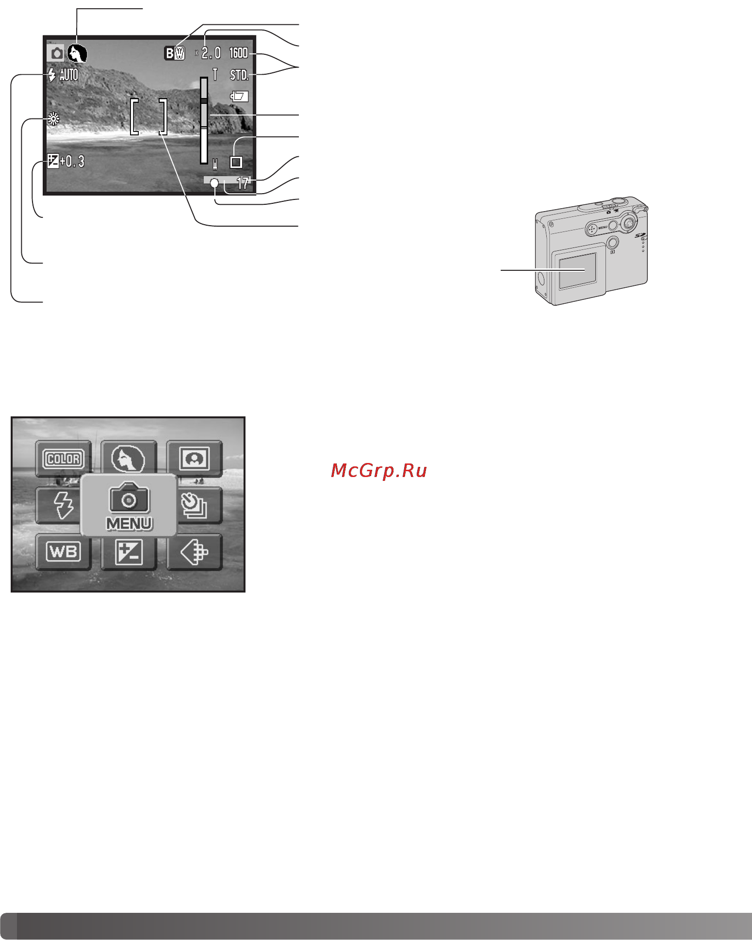 Konica Minolta Dimage X21 [36/112] Режим съемки творческие функции