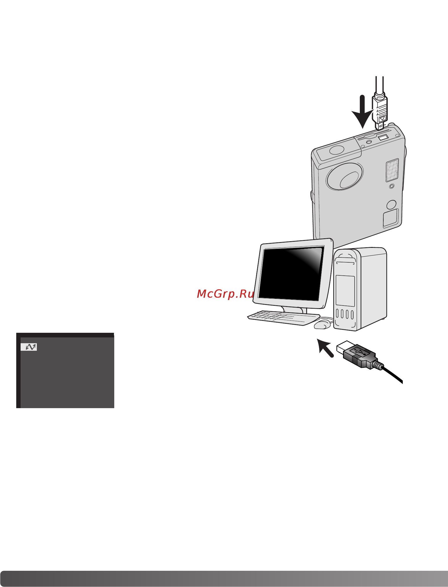 Konica Minolta Dimage X21 [88/112] Подсоединение фотокамеры к компьютеру