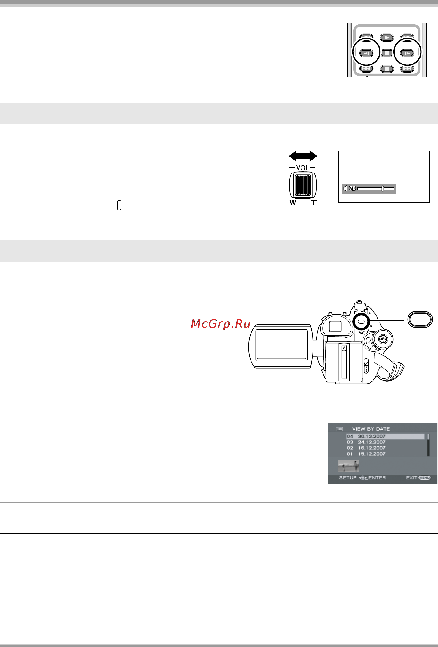 Panasonic VDR-D220EE [189/240] Виберіть відеозапис для відтворення