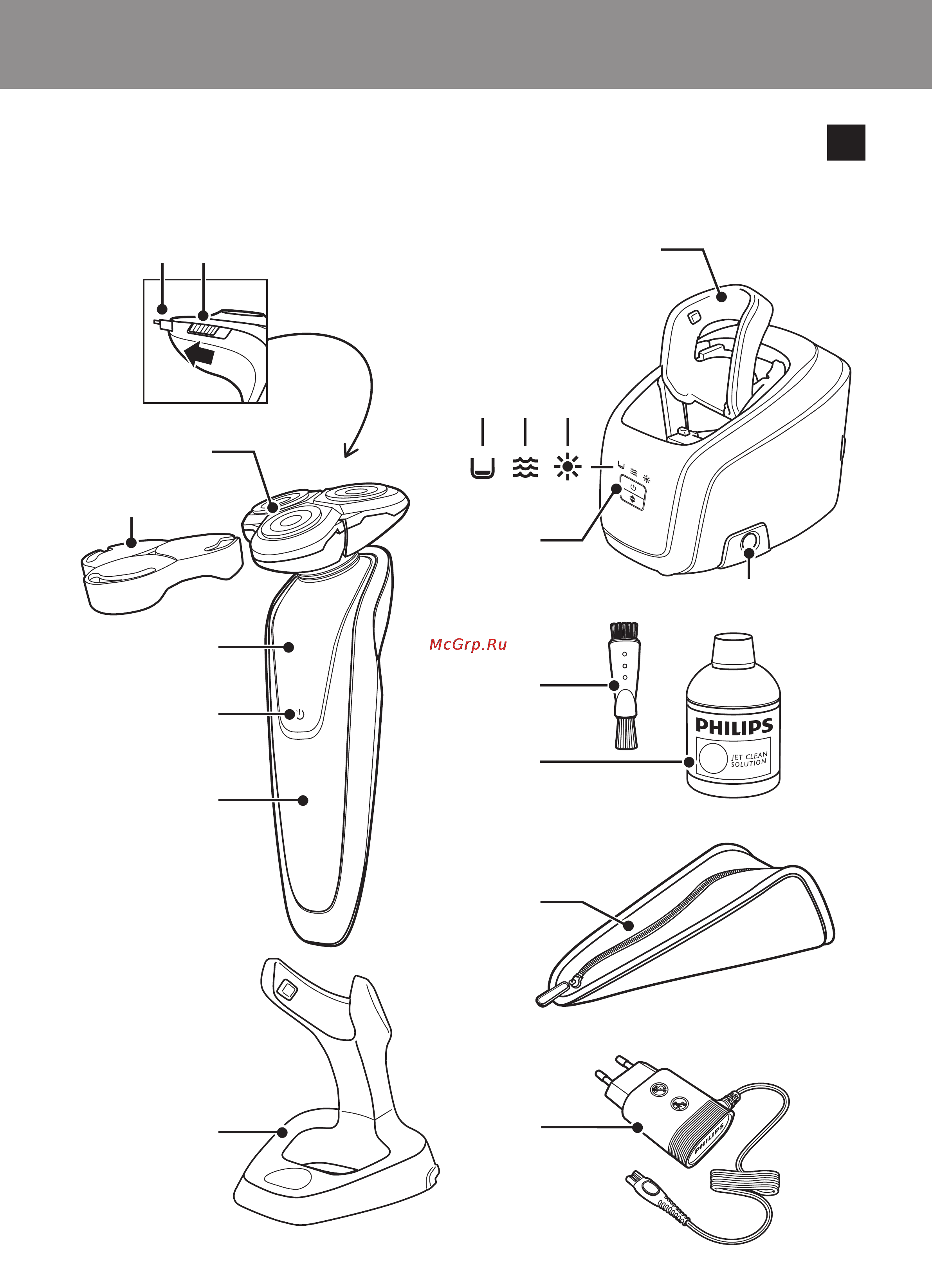 Philips RQ1260/21 Инструкция по эксплуатации онлайн [3/12] 31601
