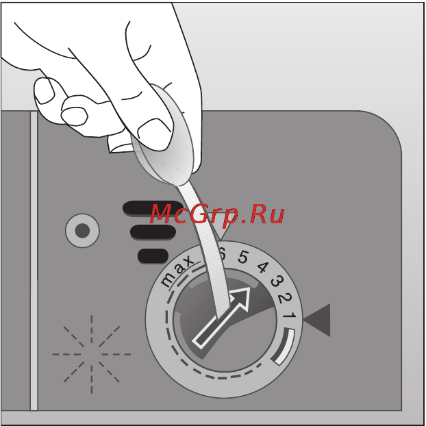 Electrolux ESF 666 [12/32] Установить дозировку ополаскивателя