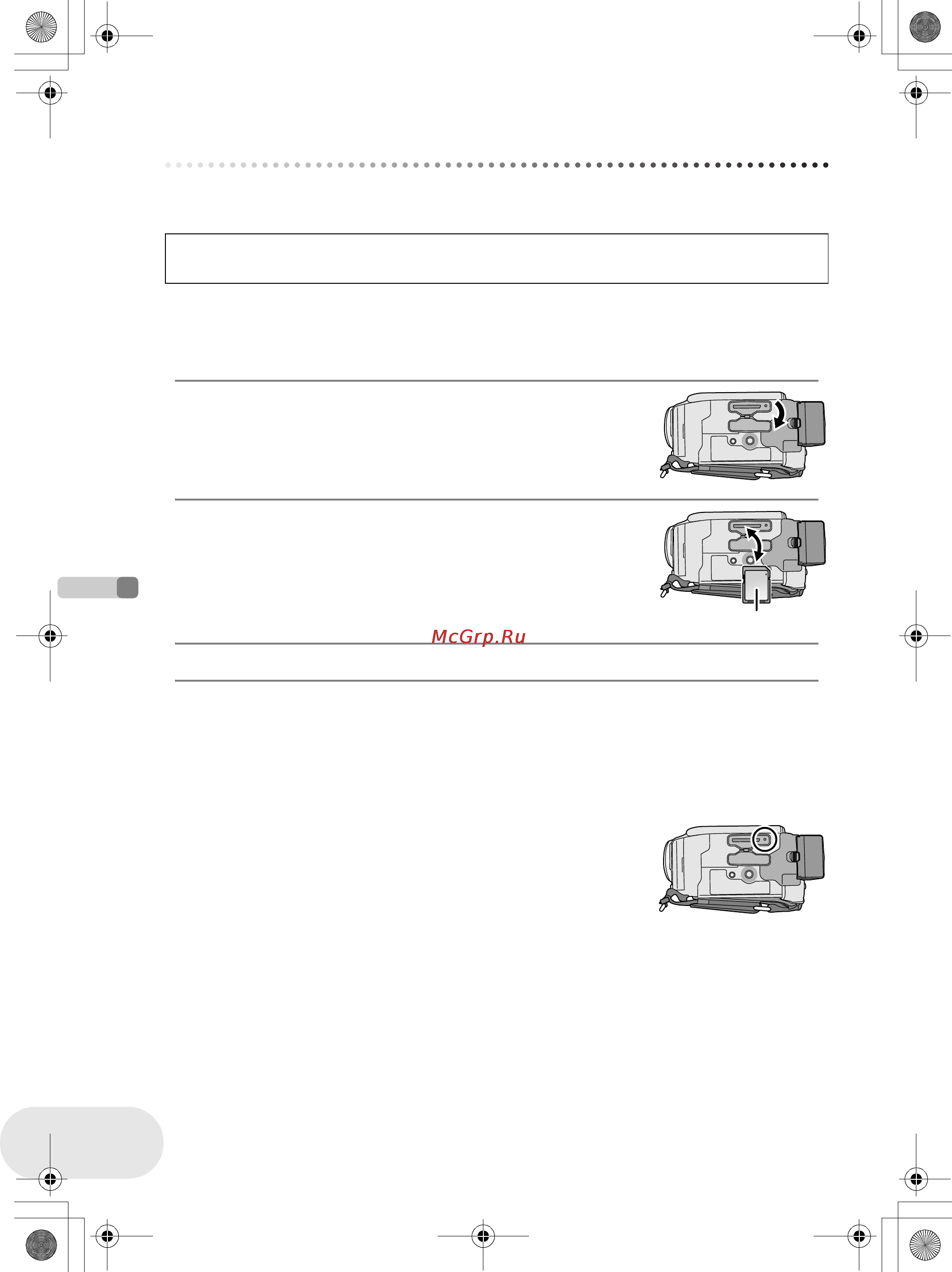 Panasonic VDR-D300EE [34/168] Вставка извлечение карты sd