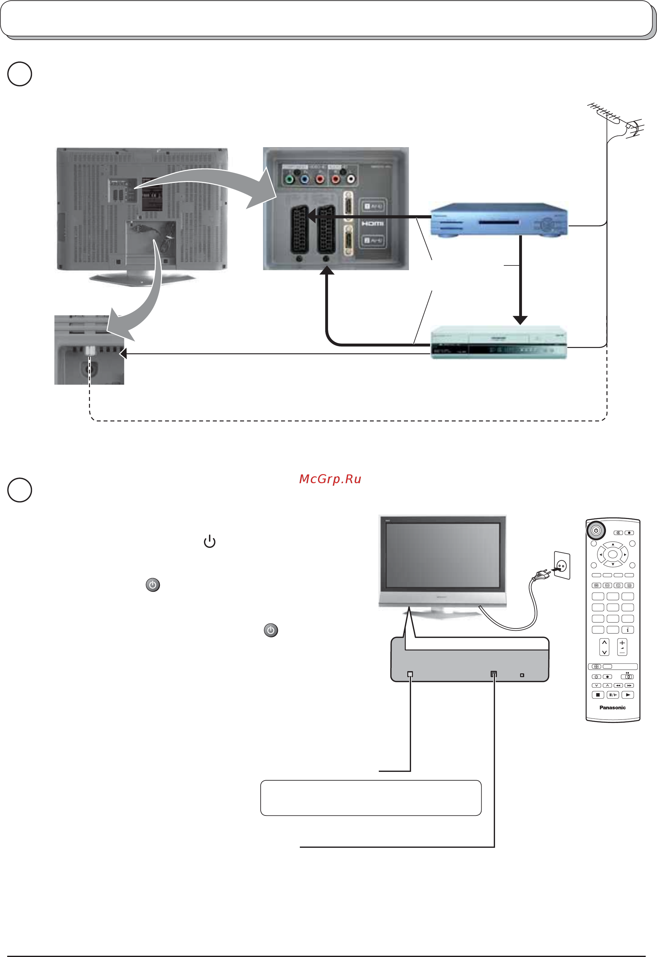 Panasonic TX-32 LX60PK Инструкция по эксплуатации онлайн [6/32] 137315