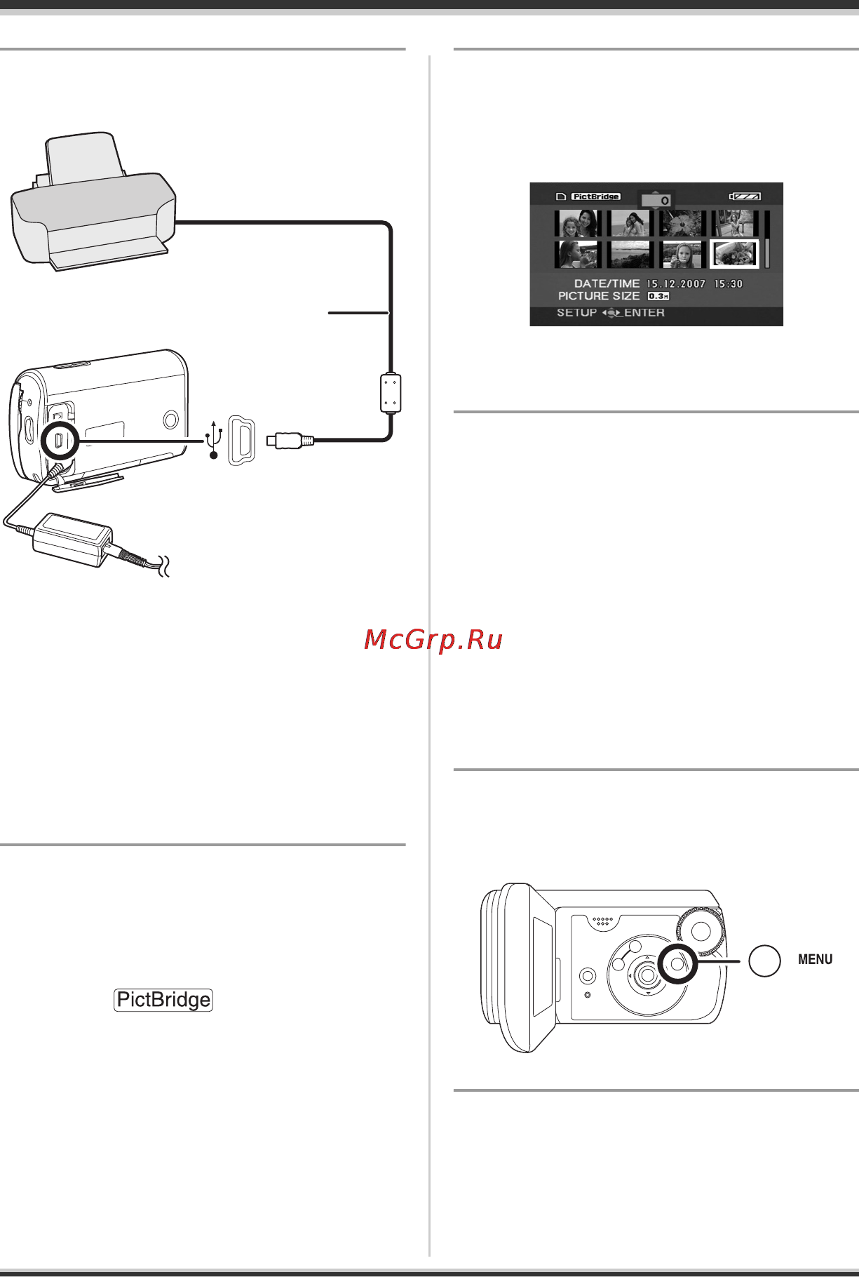 Panasonic SDR-S10 [76/120] Connect this unit to a printer
