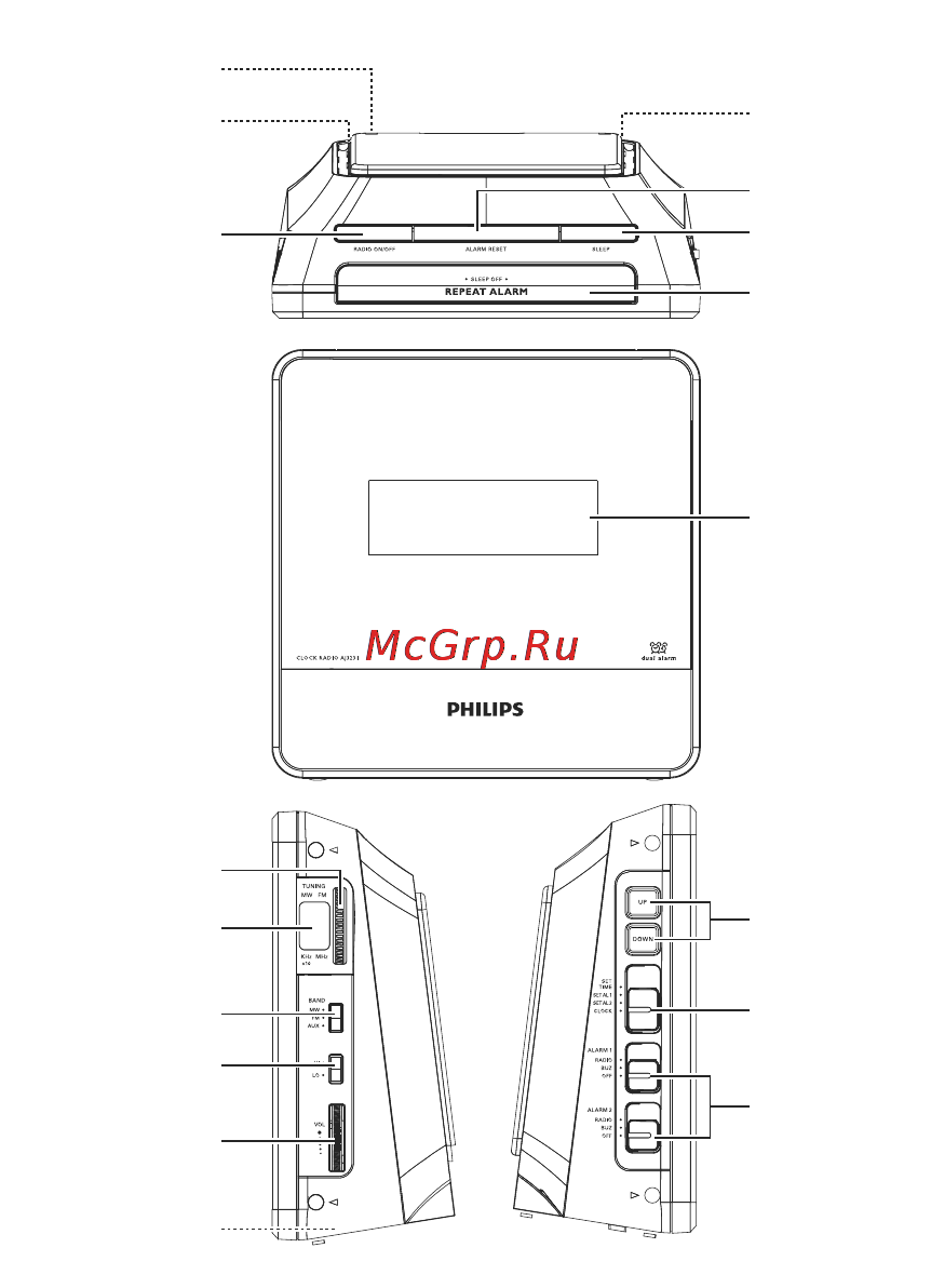 Philips AJ3231/12 Инструкция по эксплуатации онлайн [2/15] 31678