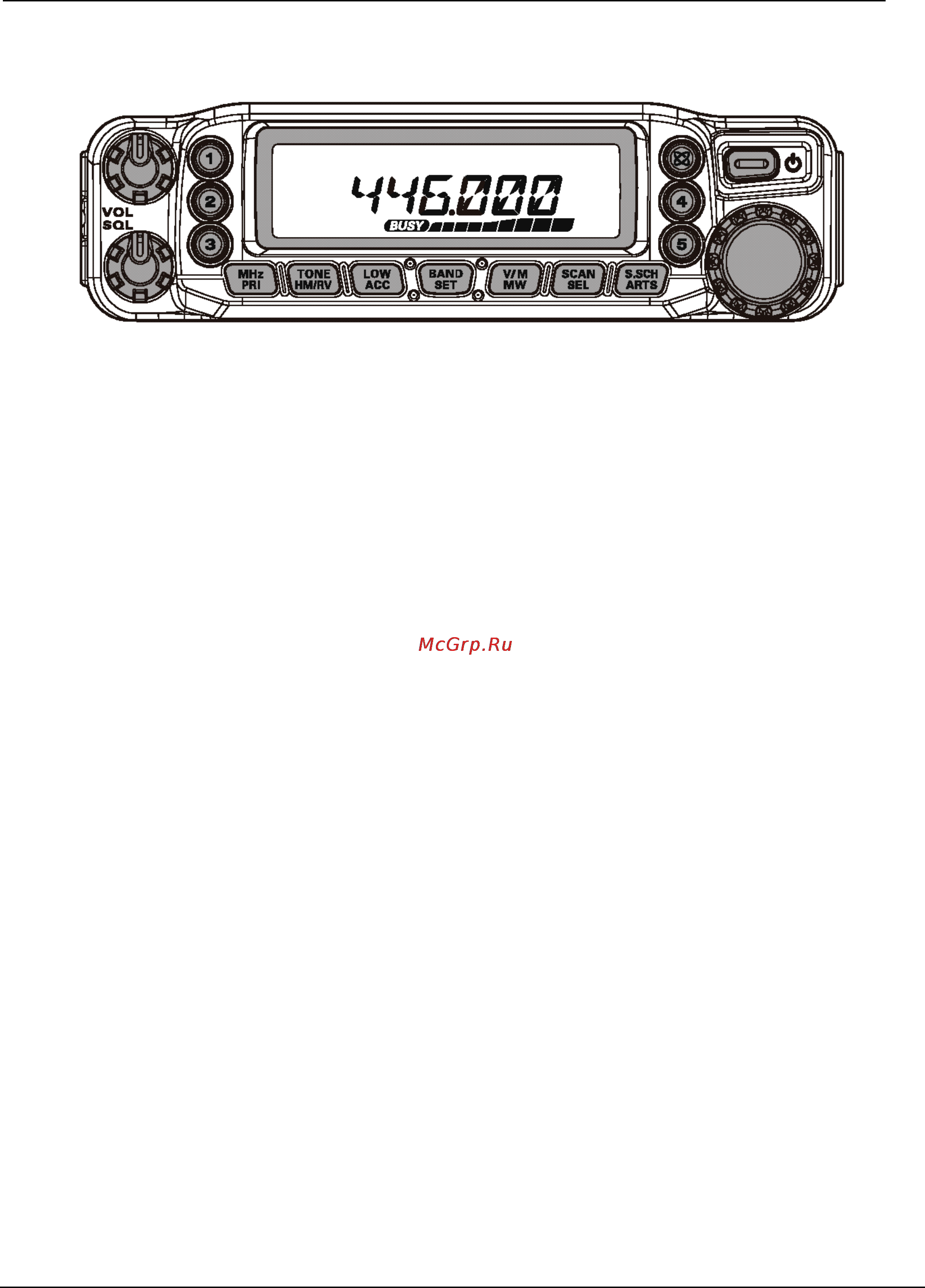 Yaesu FT-7800 [5/78] Введение