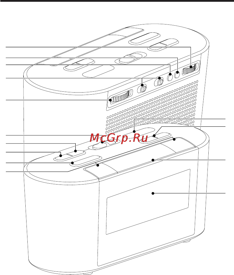 Philips AJ3500/12 [9/28] A индикатор частоты fm mw отображениечастотыfm mw