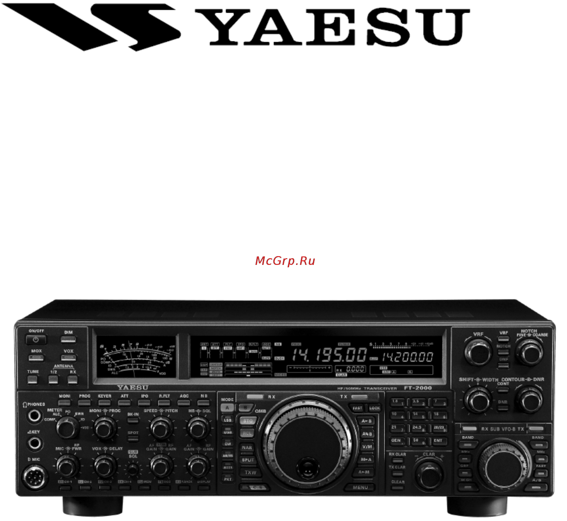 Yaesu FT-2000 Инструкция по эксплуатации онлайн