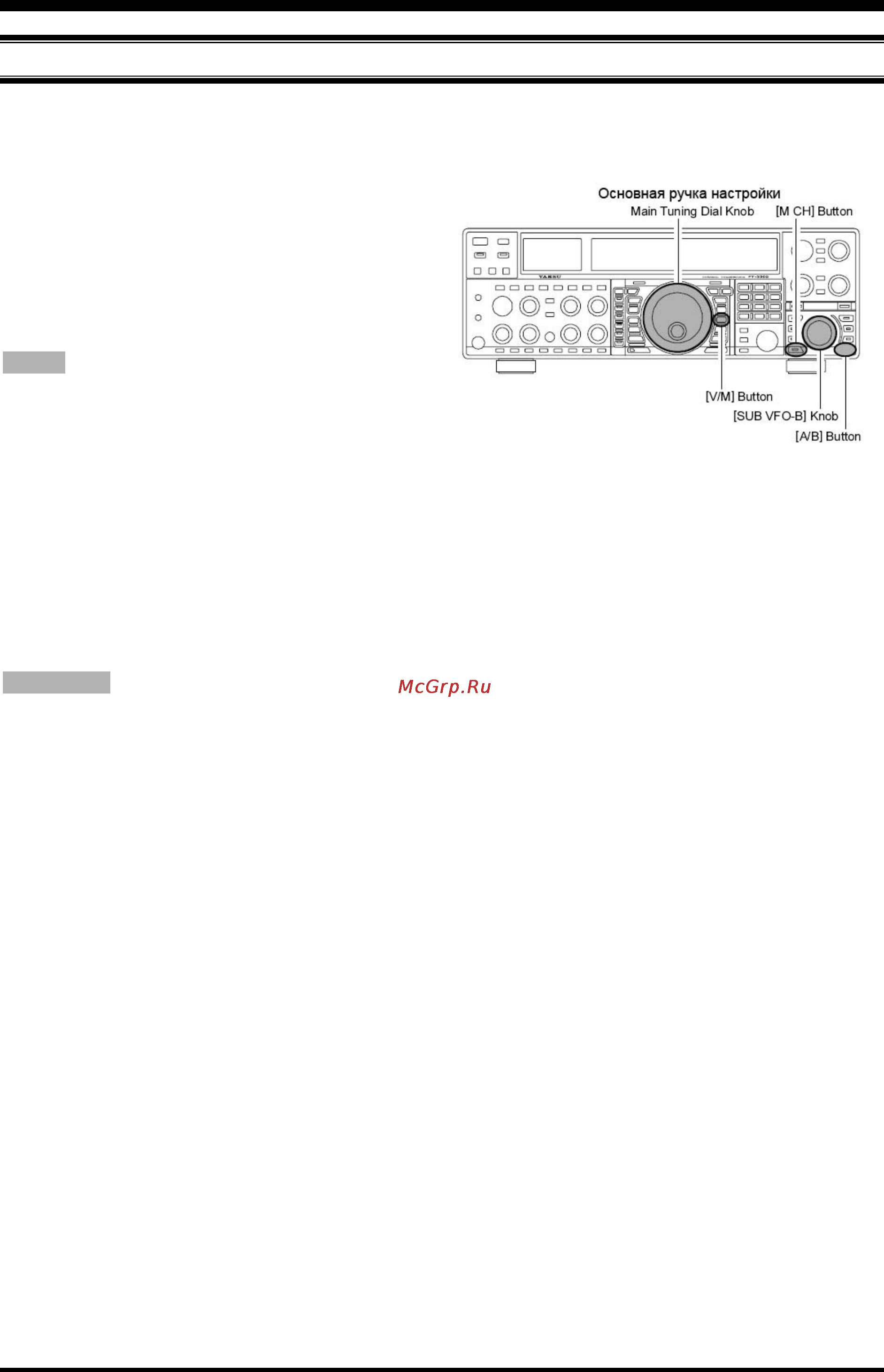 Yaesu FT-2000 [40/131] Основные действия прием на любительских диапазонах