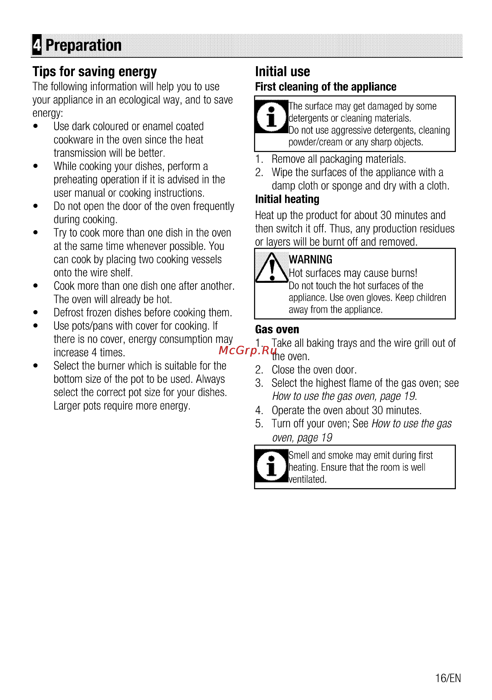 Beko CSG 52010 X [17/76] Q preparation