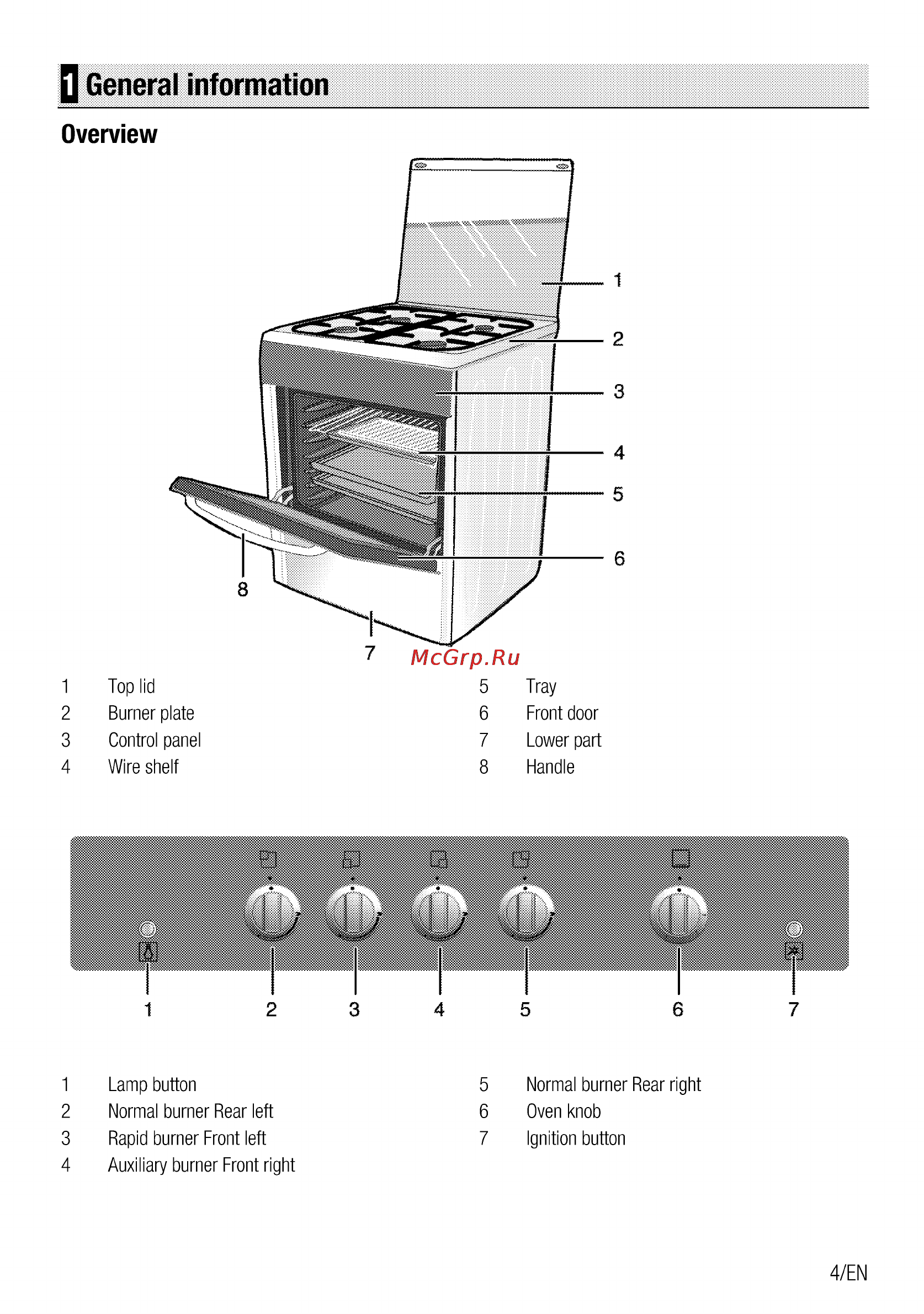 Beko CSG 52010 X [5/76] Q general information