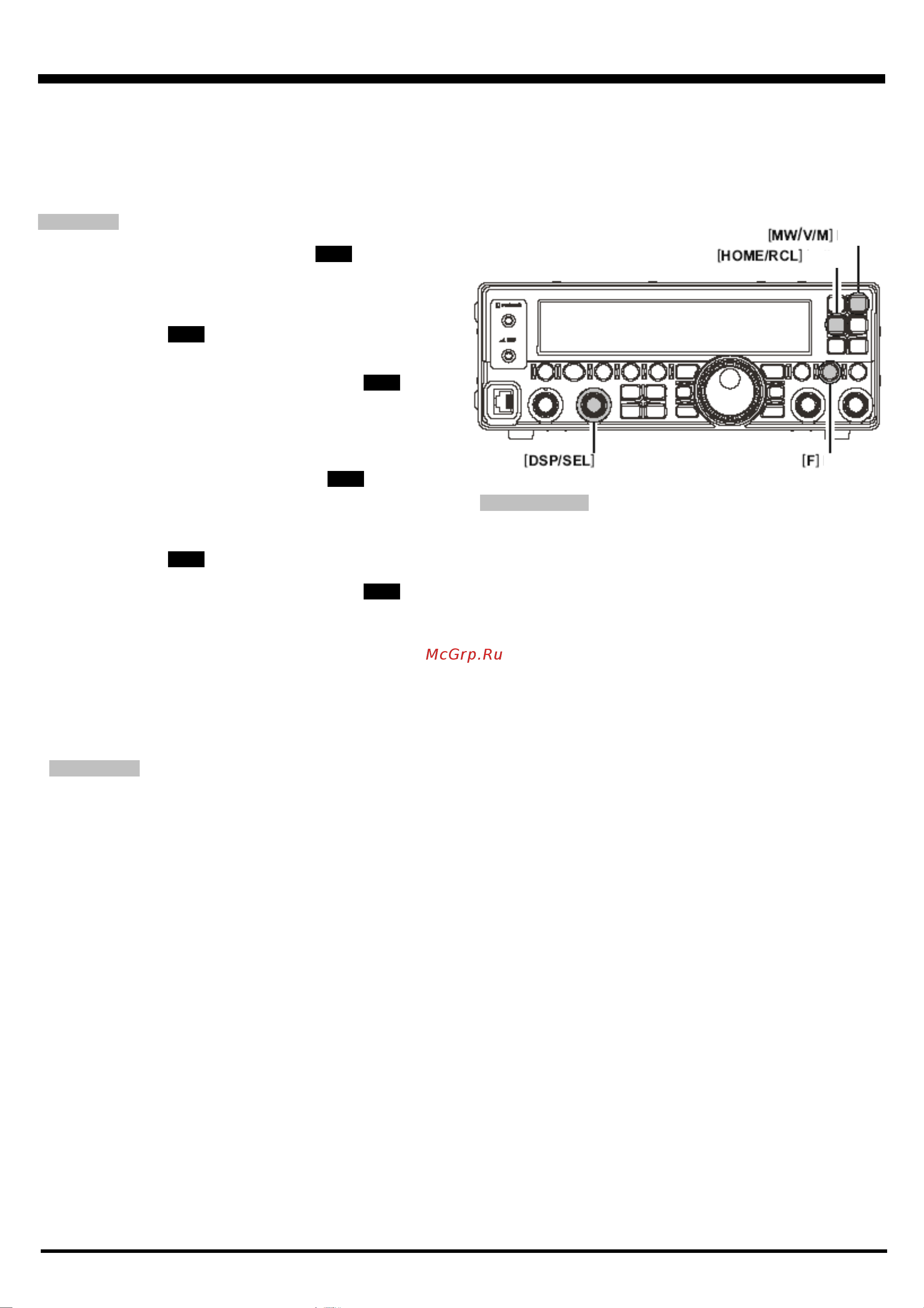 Yaesu FT-450 [69/105] Экстренная частота 5167 khz только для американской версии трансивера