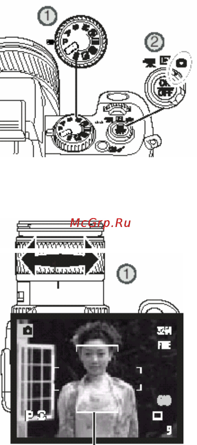 Konica Minolta Dimage A200 [30/172] Режим съемки основные операции