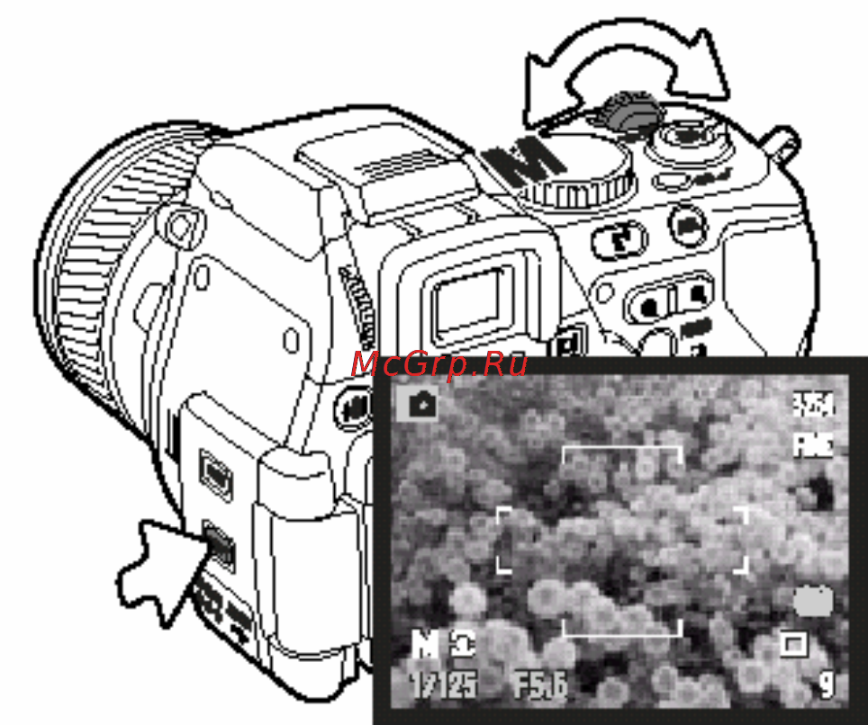 Konica Minolta Dimage A200 [56/172] Ручная установка экспозиции m