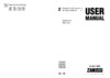 Zanussi ZCG 56 CGW Инструкция по эксплуатации