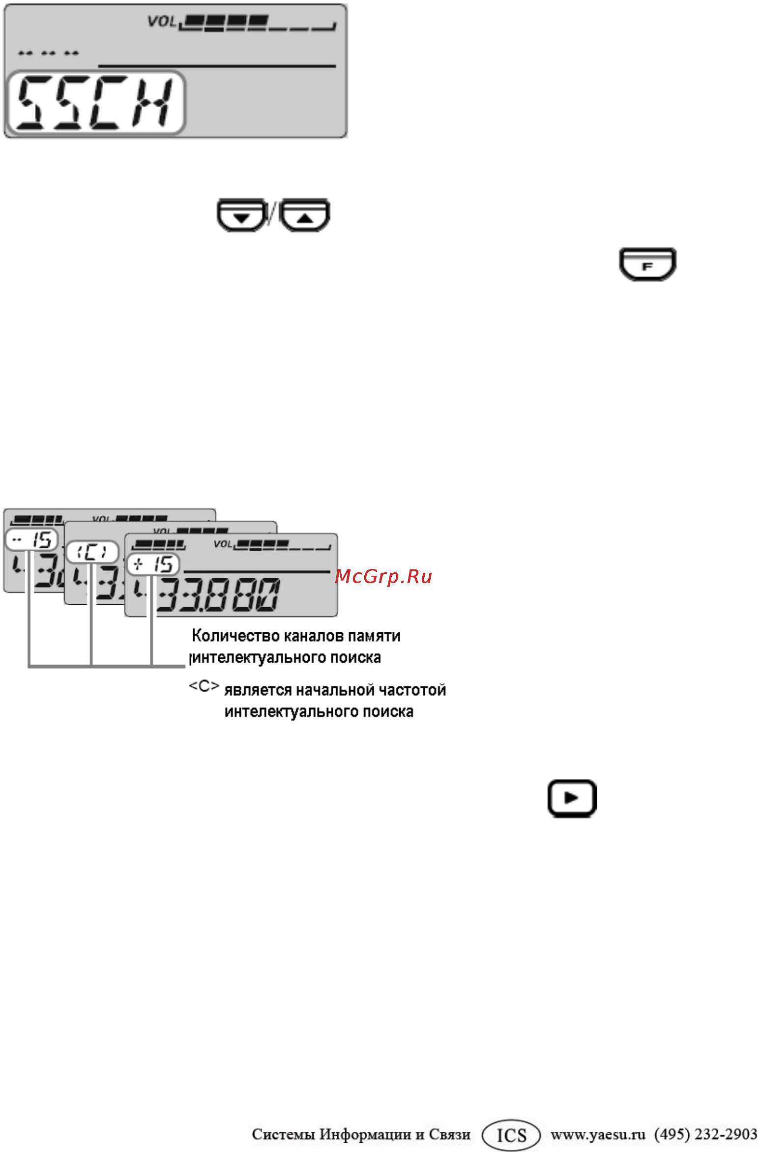 Yaesu FTM-10SR [32/105] Функция интеллектуального поиска