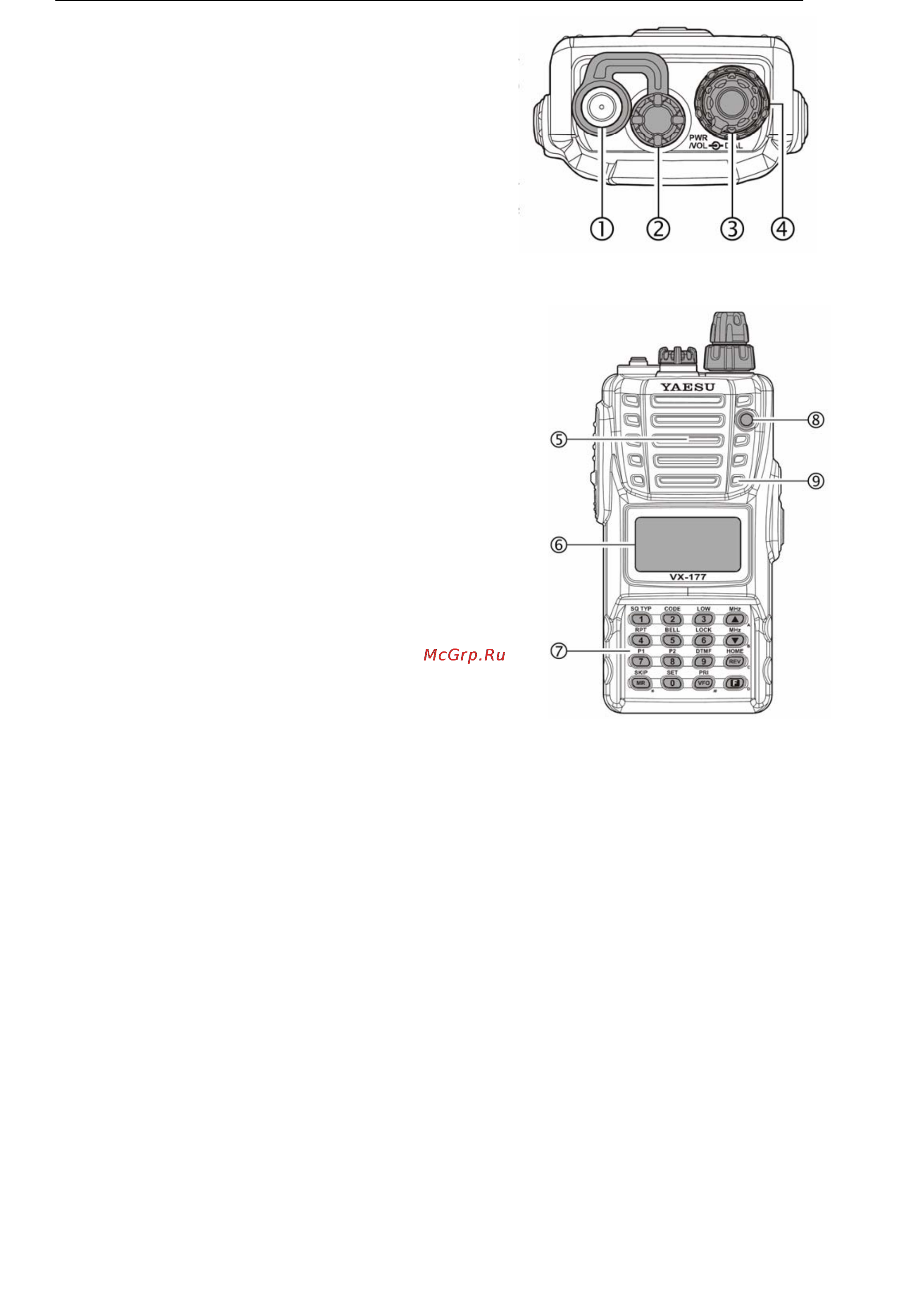 Yaesu VX-177 Инструкция по эксплуатации онлайн [4/68] 31789