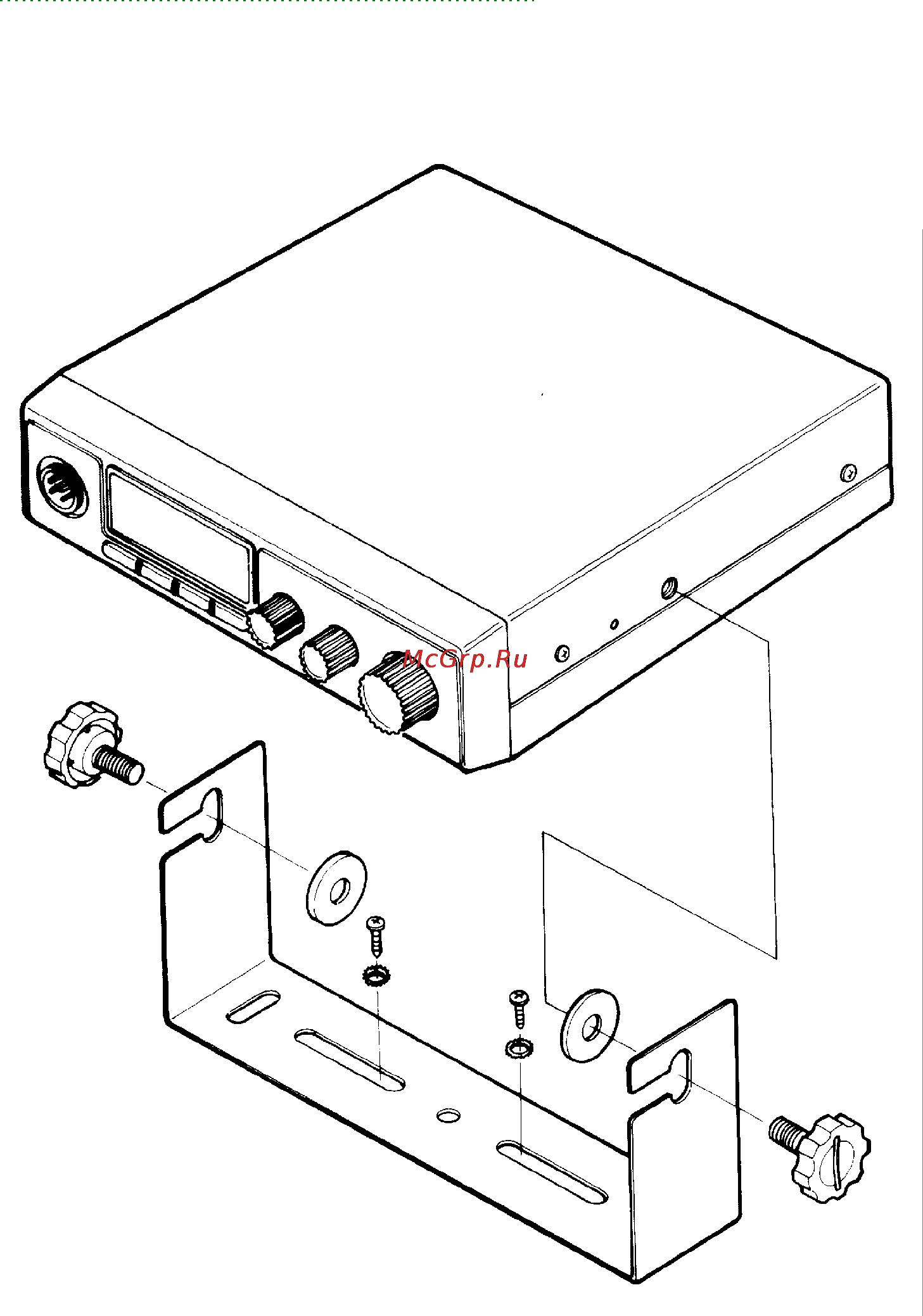 Yosan JC-2204 [9/18] Рекомендации по установке радиостанции в автомобиле