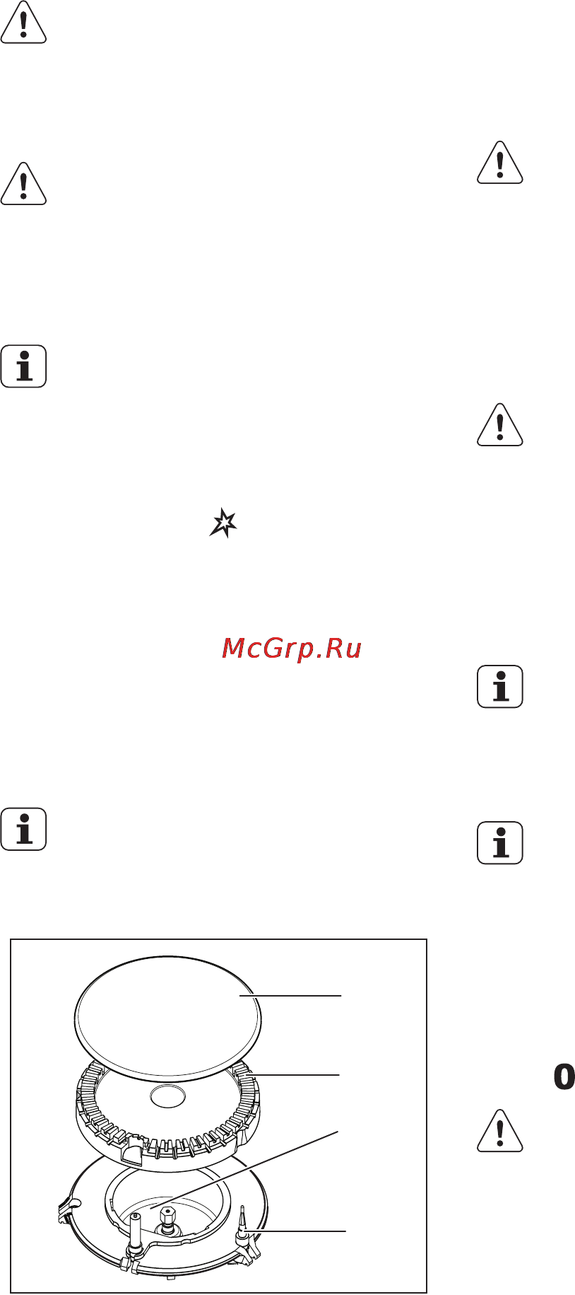 Electrolux EKG 51102 OW [8/28] Розжиг горелки