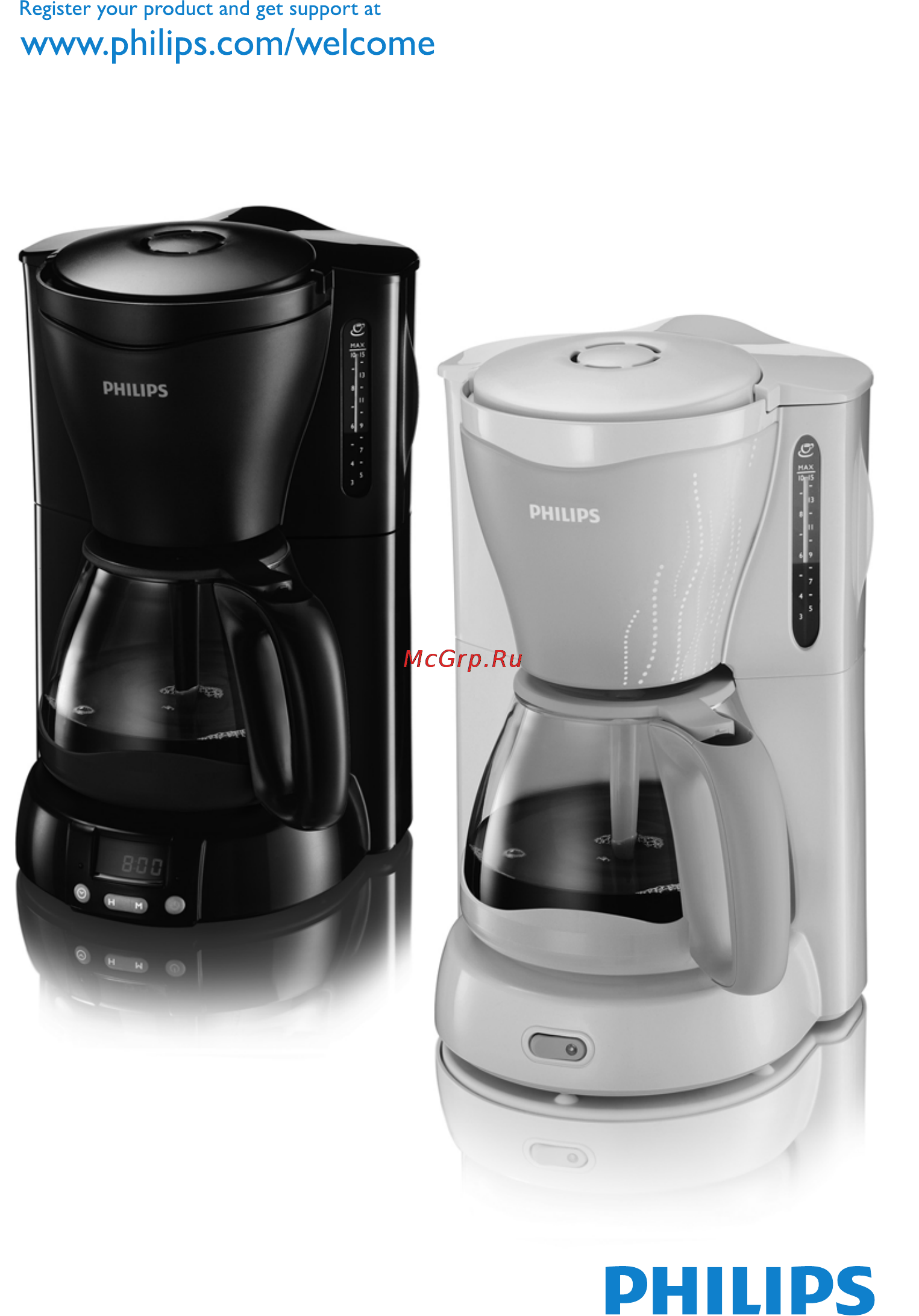 Philips HD 7562/40 Инструкция по эксплуатации онлайн