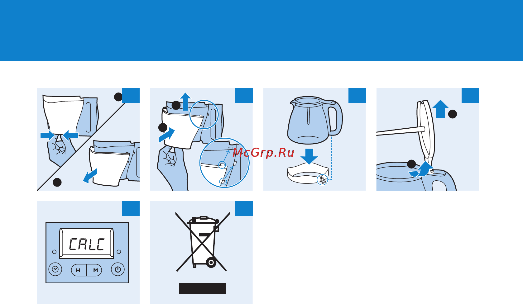 Philips HD 7562/40 Инструкция по эксплуатации онлайн [13/14] 31798