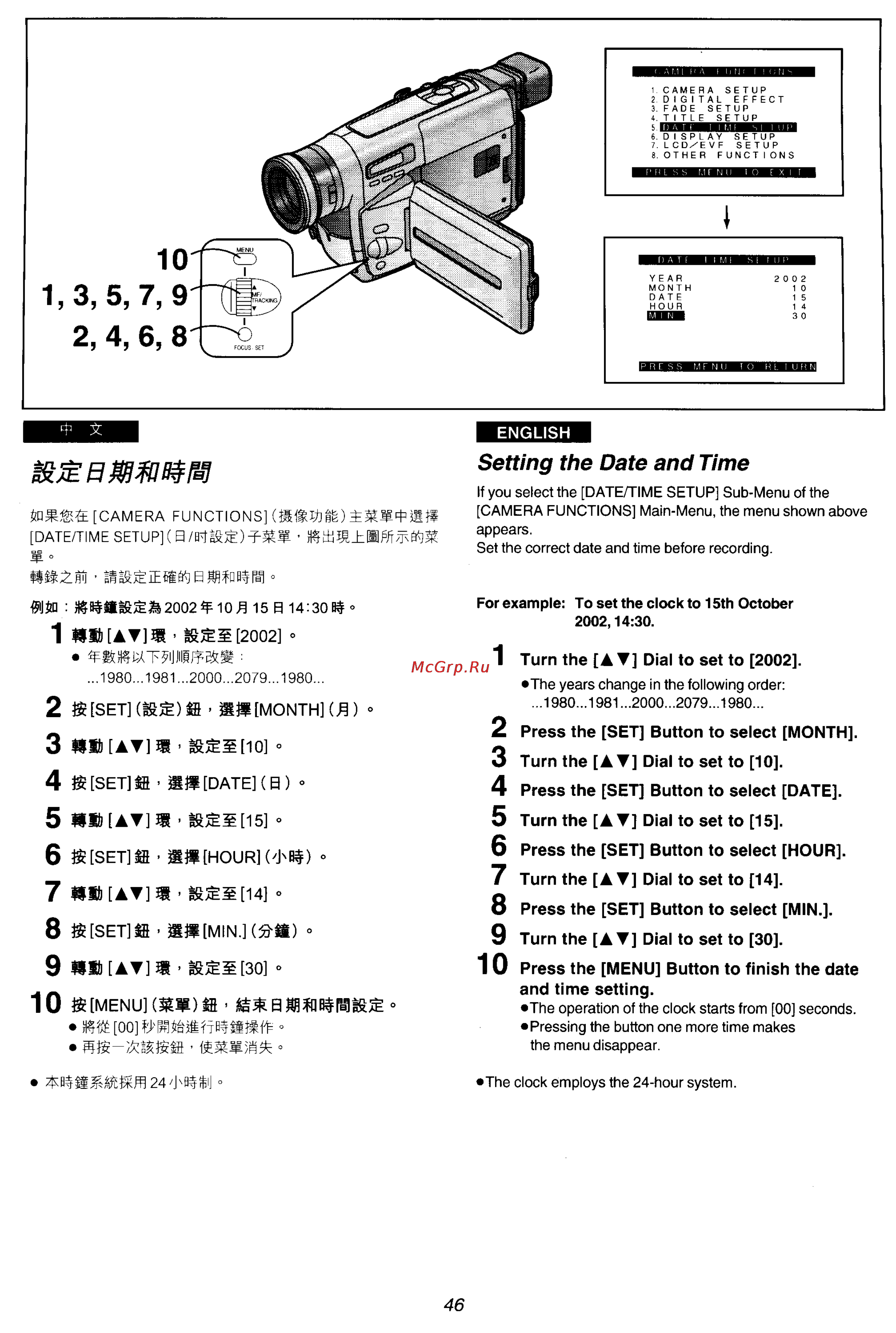 Panasonic NV-VZ15ENC [35/133] Я av ж