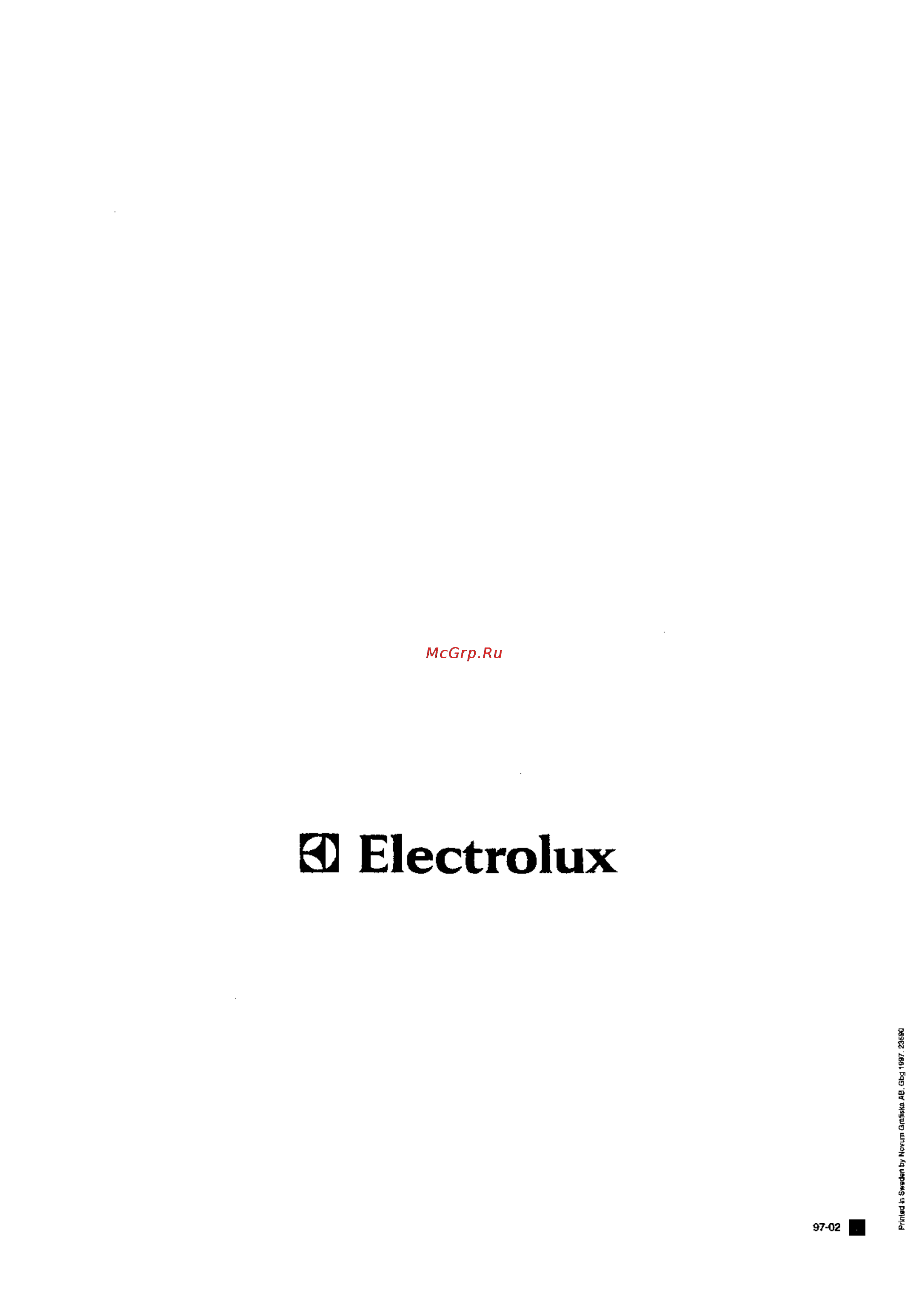 Electrolux ESF 242 [12/12] Sj electrolux