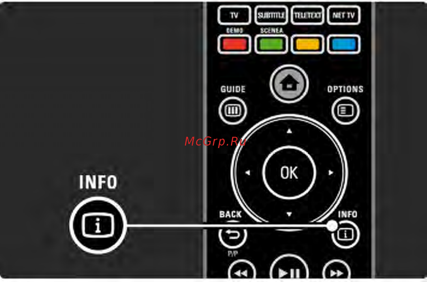 Philips 32 PFL 8404H/60 [62/198] Выбор t o p телетекста