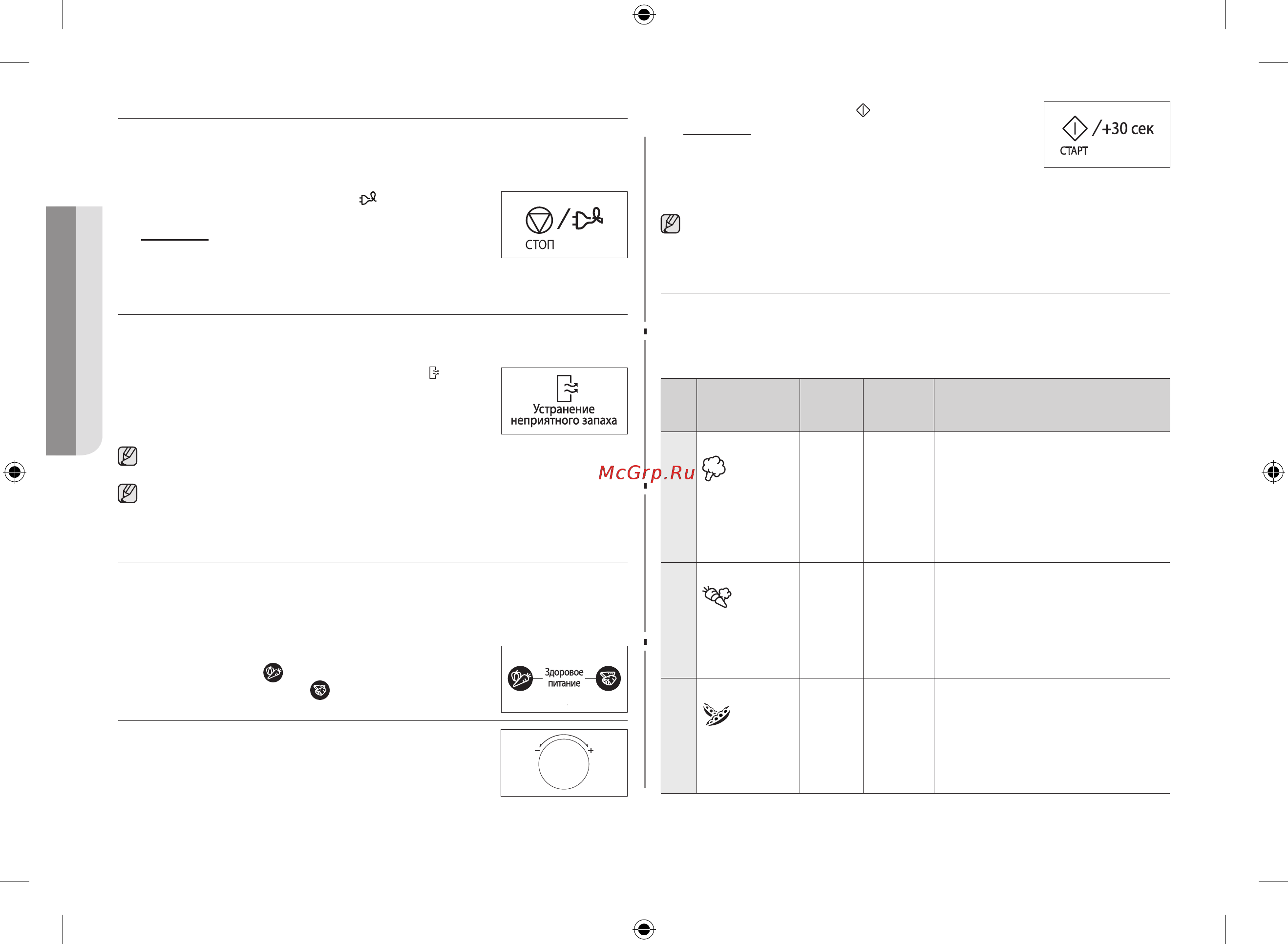 Samsung MS23F301TFW [88/144] Пісірілетін тағамның түрін healthy cooking денс пайдалы қуыру немесе healthy cooking денс пайдалы қуыру түймешігін бір немесе бірнеше рет басып таңдаңыз