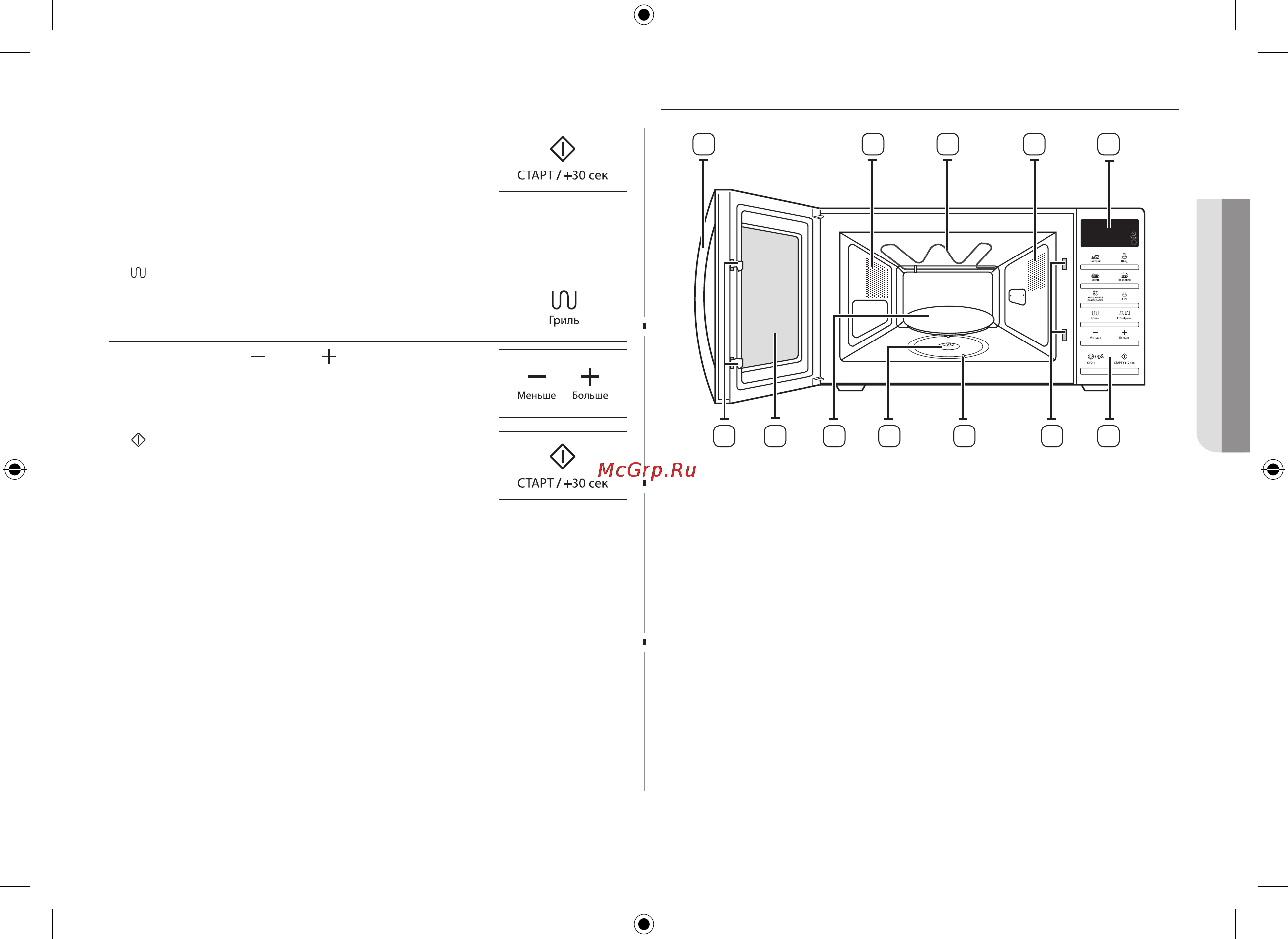 Samsung GE86VTR-SSH [67/96] Пеш