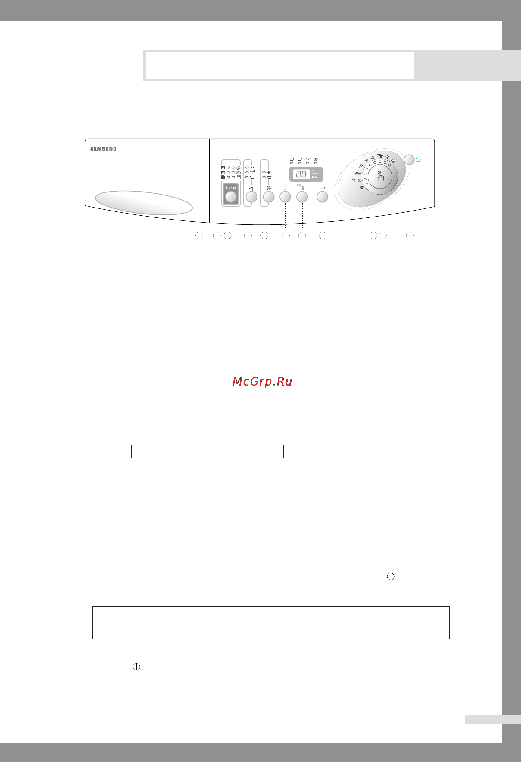 Samsung B1215J [9/23] Загрузка и стирка белья
