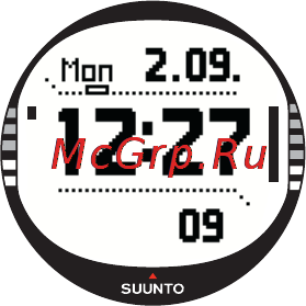 Suunto X10 [10/98] Alarm symbols