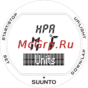 Suunto X3HR [24/39] Единицы units