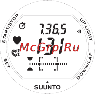Suunto X3HR [30/39] Пределы пульса