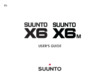 Suunto X6 &amp; X6M Инструкция по эксплуатации