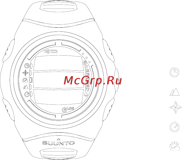 Suunto X6 & X6M [11/63] How to use your suunto x6 x6m