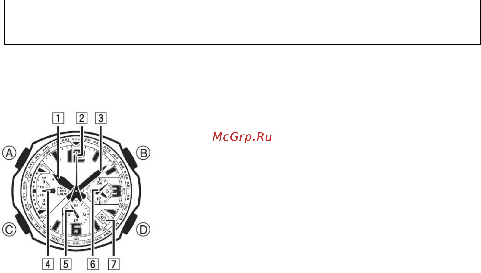 Casio G-SHOCK GW-3000BD-1AER Инструкция по эксплуатации онлайн [2/7] 32110