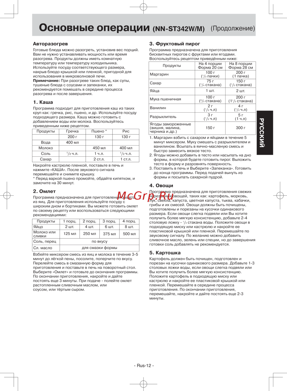 Panasonic NN ST342W(ZPE)