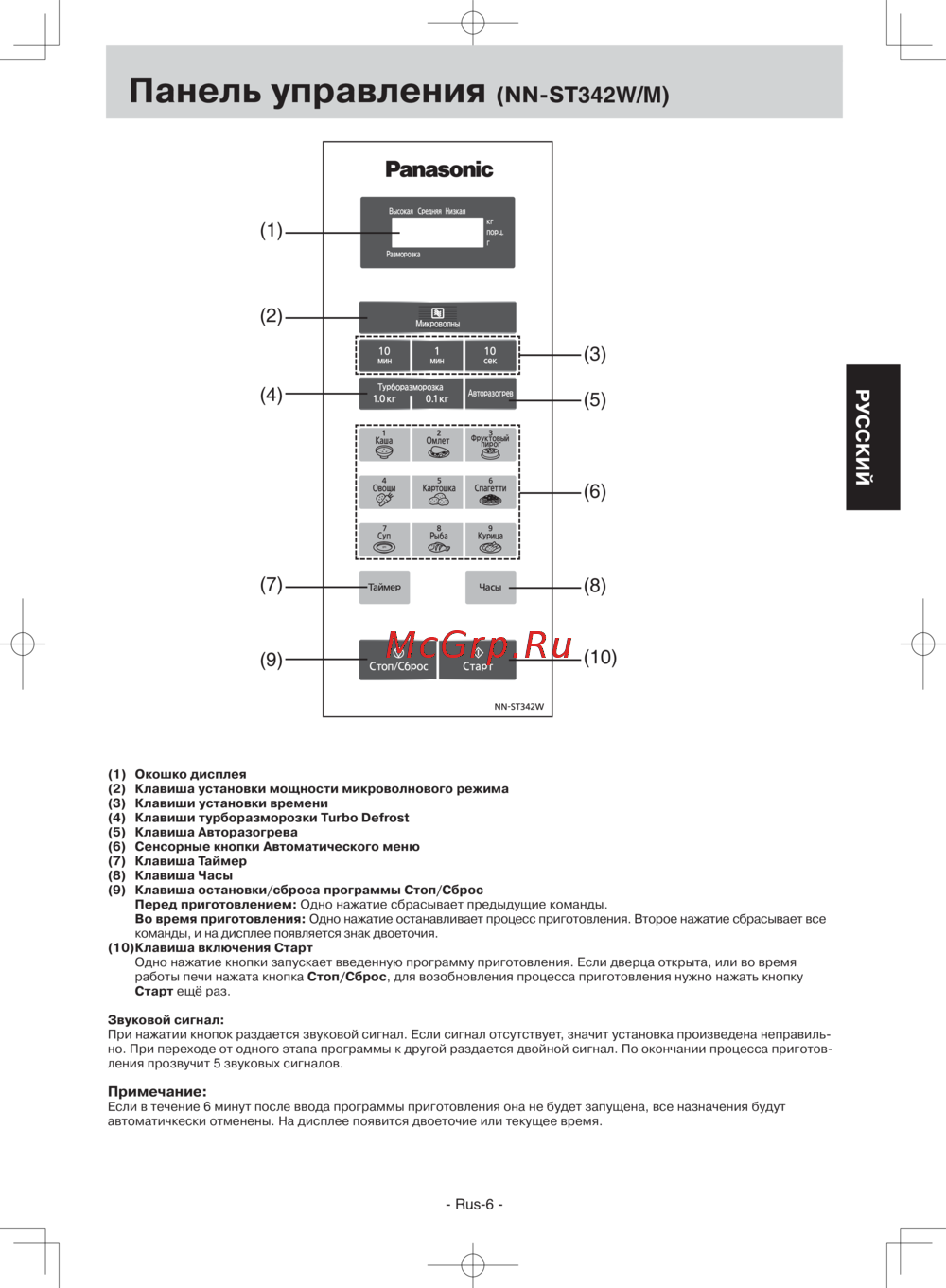 Panasonic NN ST342W(ZPE)