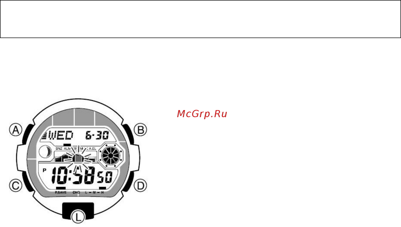 Casio G-SHOCK GW-7900-1ER Инструкция по эксплуатации онлайн [2/8] 32140