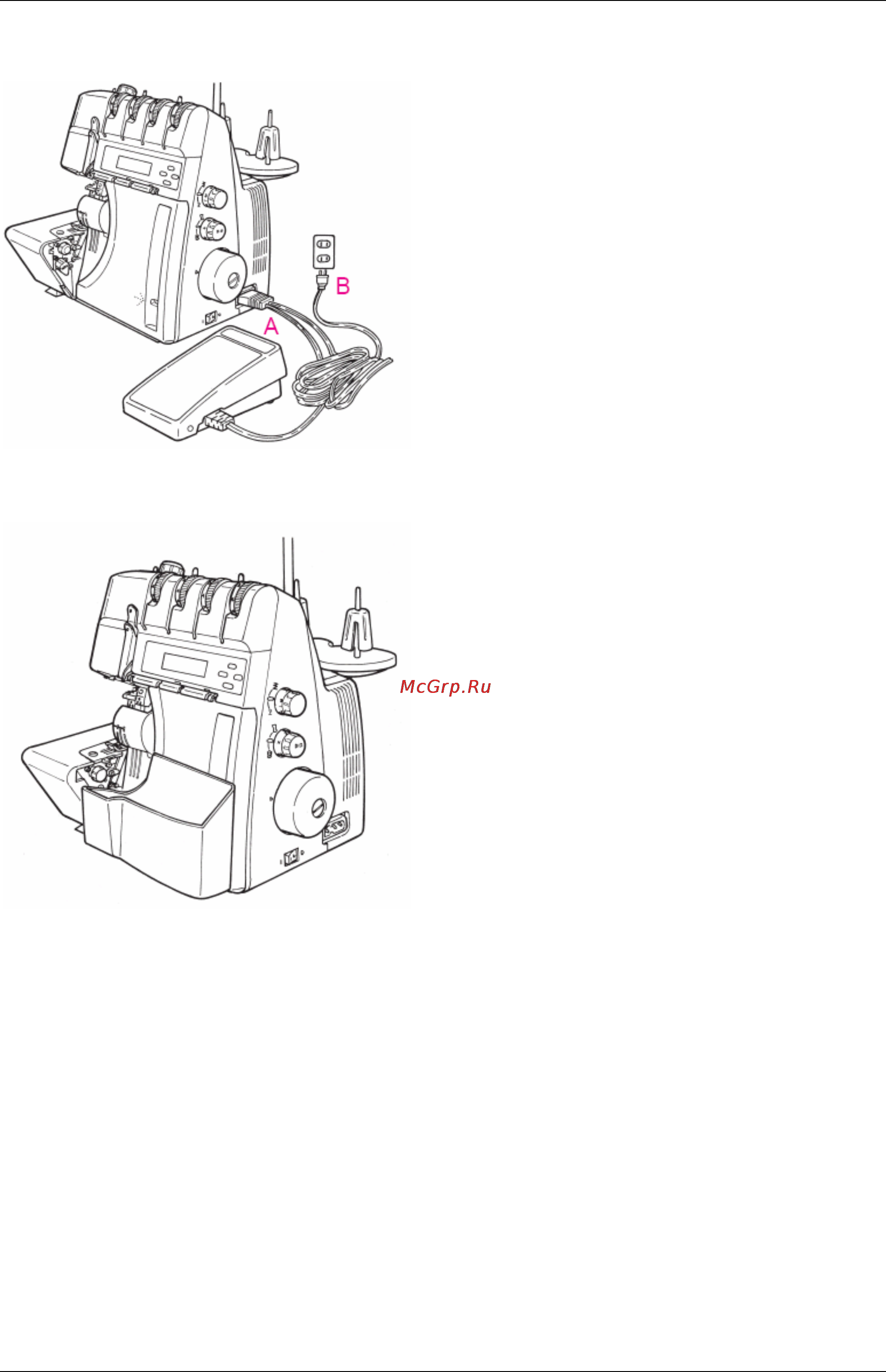 Bernina 1300MDC [7/64] Настройка машины