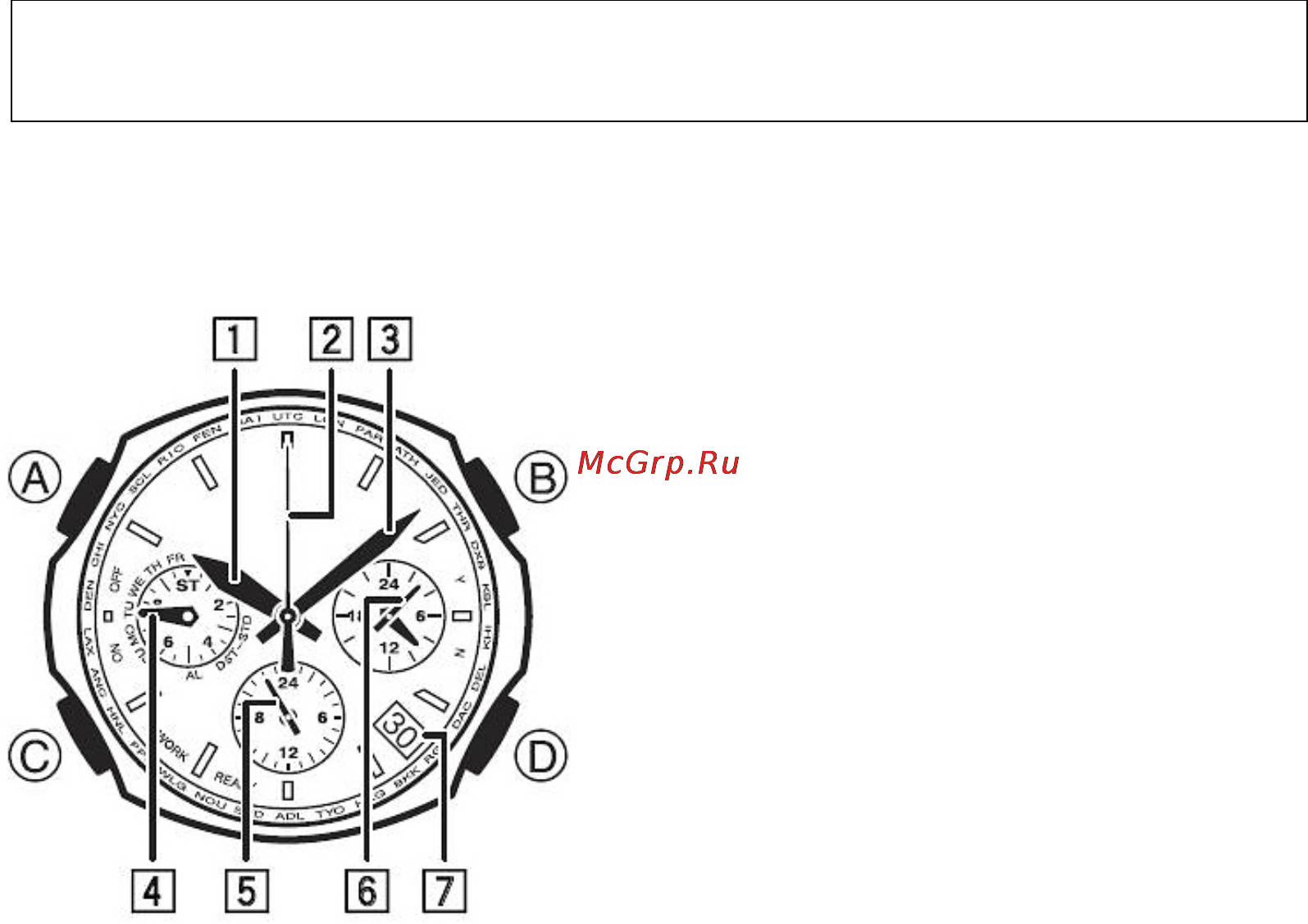Casio G-SHOCK GS-1150-1AER Инструкция по эксплуатации онлайн [2/8] 32248