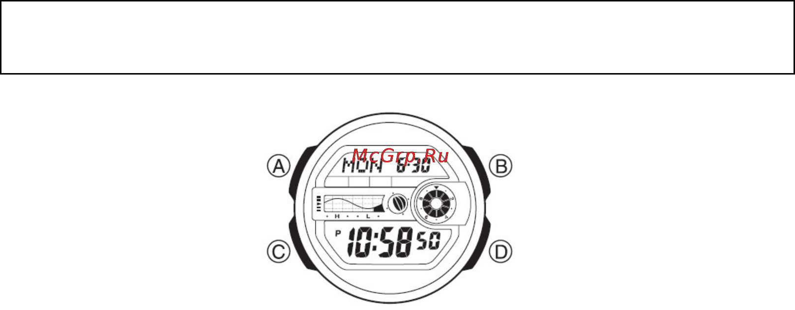 Casio G-SHOCK G-9100-1ER Инструкция по эксплуатации онлайн [2/7] 32294