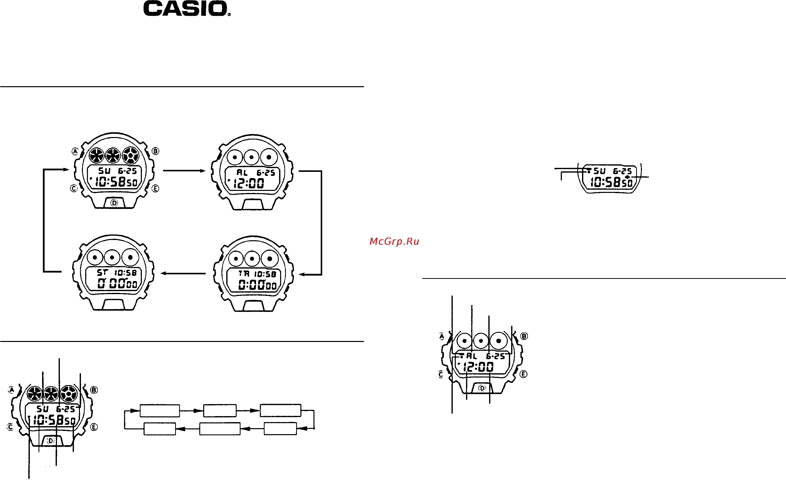 Casio G-SHOCK DW-6900CS-1ER Инструкция по эксплуатации онлайн