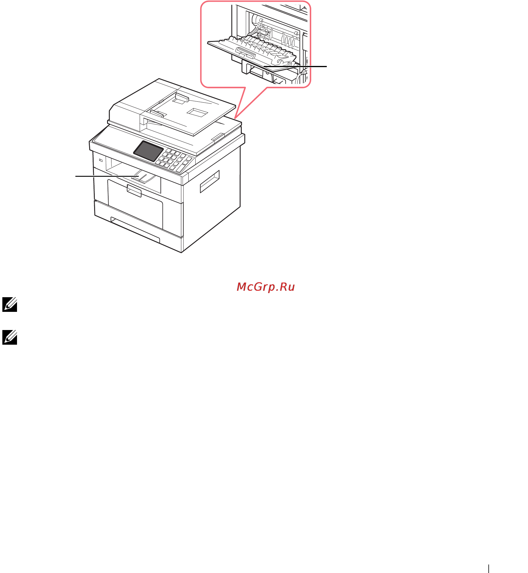 Dell 2355dn [100/359] Примечание