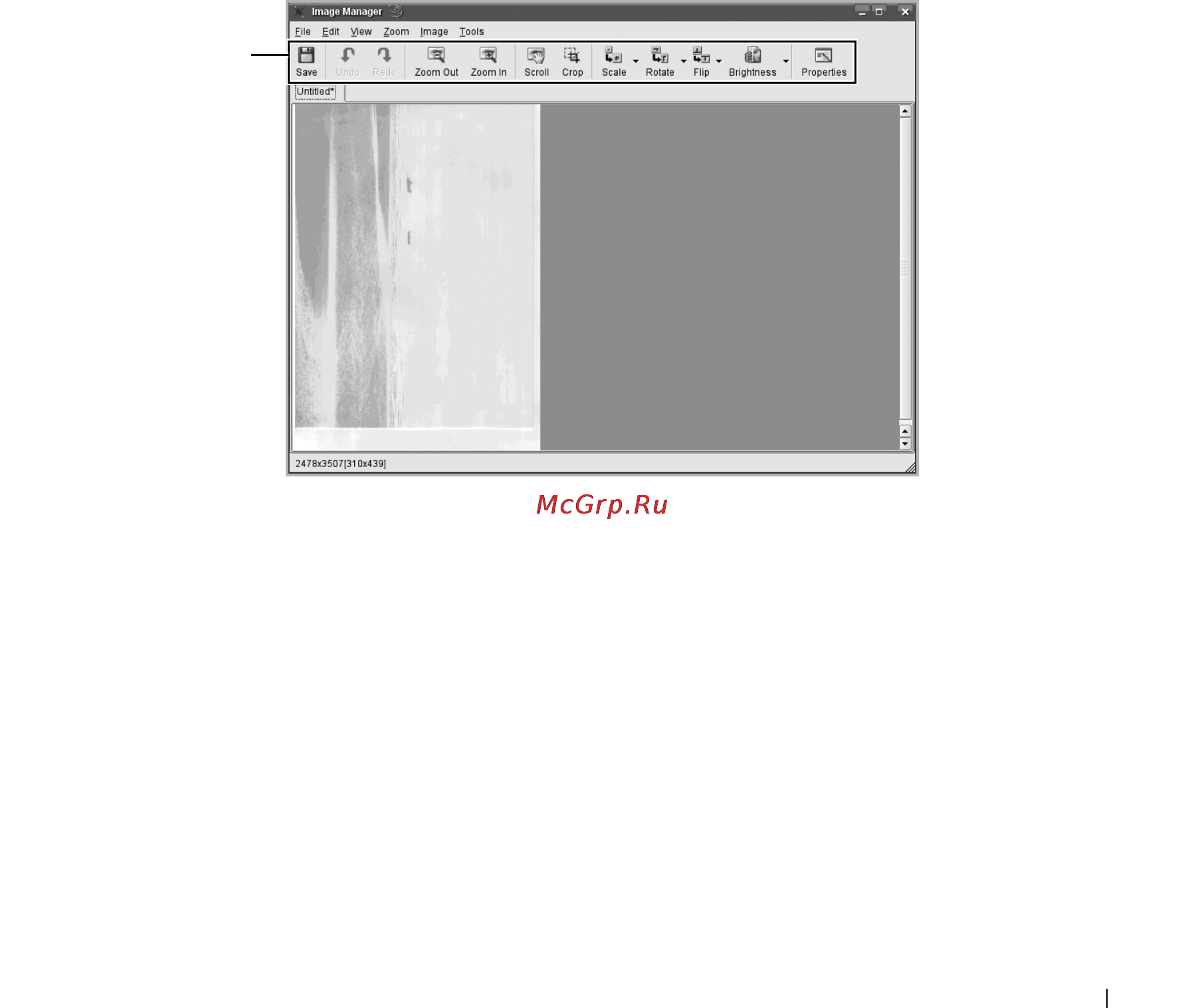 Dell 2355dn [272/359] Работа с программой image editor