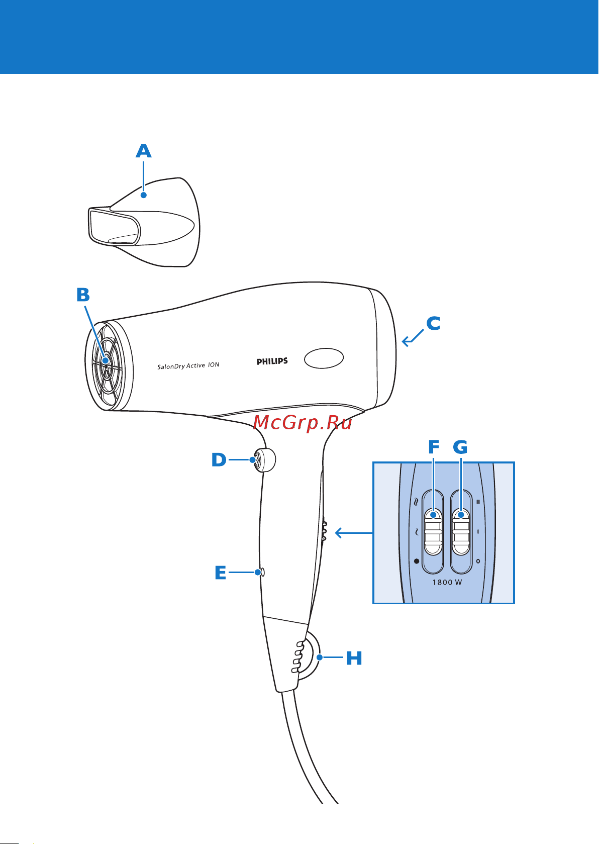 Philips HP8295/00 Инструкция по эксплуатации онлайн [3/12] 643395