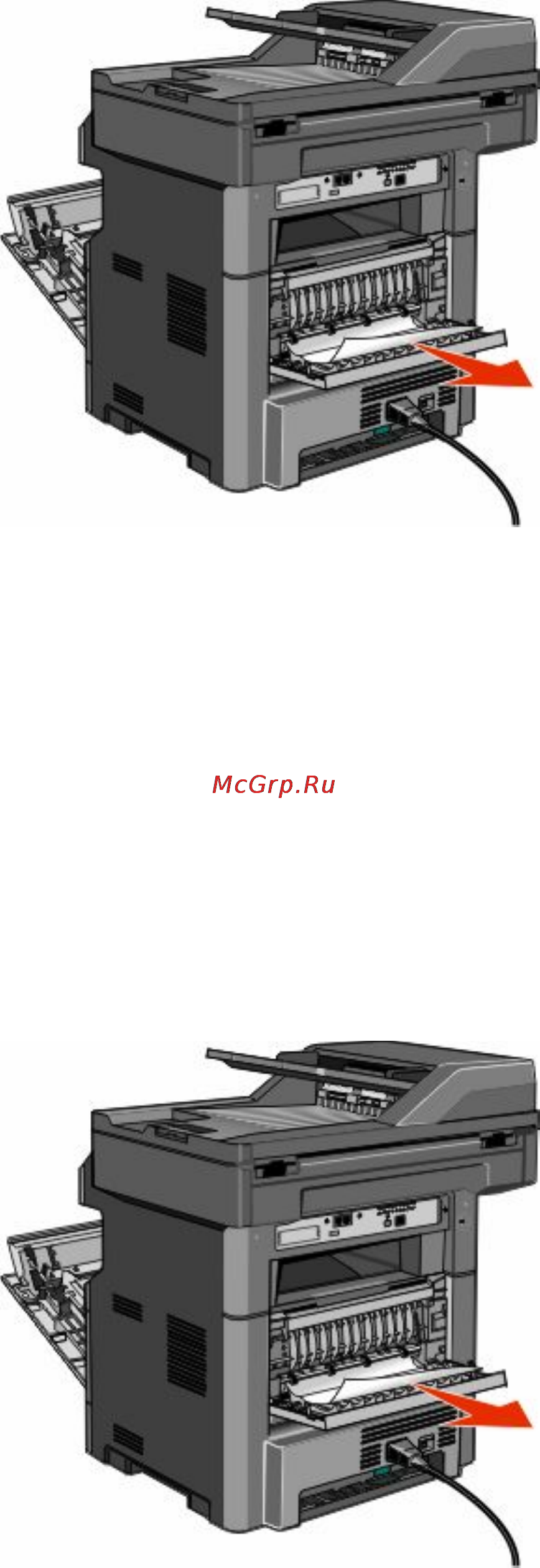 Dell 3333dn [284/350] Застряла бумага