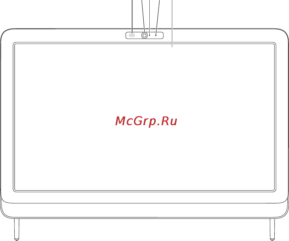Dell Inspiron One 2305 [42/118] Элементы на дисплее